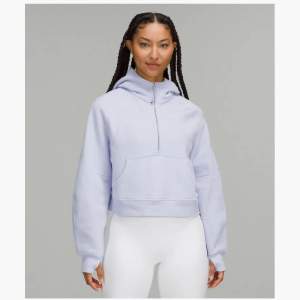 lululemon athletica Lavender Half-Zip Hoodie - Picture 1 of 3